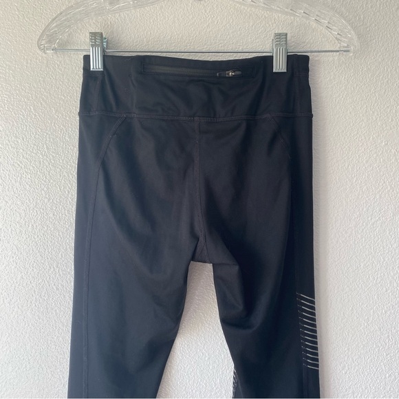 Nike Black Reflective Stripes Running Leggings Women's XS - Picture 5 of 5